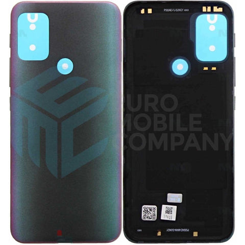 Vitre arrière Motorola Moto G30 sans objectif Phantom Black Original