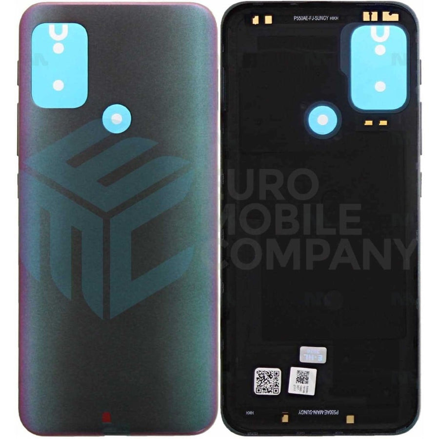 Vitre arrière Motorola Moto G30 sans objectif Phantom Black Original