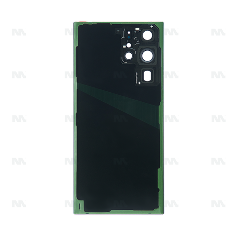 Vitre arrière pour Samsung Galaxy S22 Ultra S908B avec objectif vert OEM