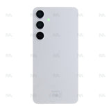 Vitre arrière pour Samsung Galaxy S24 Plus S926B avec lentille, gris marbré, Original