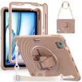 Étui antichoc Rixus RXTC08 pour Apple iPad Pro 11 pouces (2024) Latte