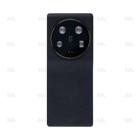 Vitre arrière pour Xiaomi 13 Ultra avec objectif - Noir - OEM