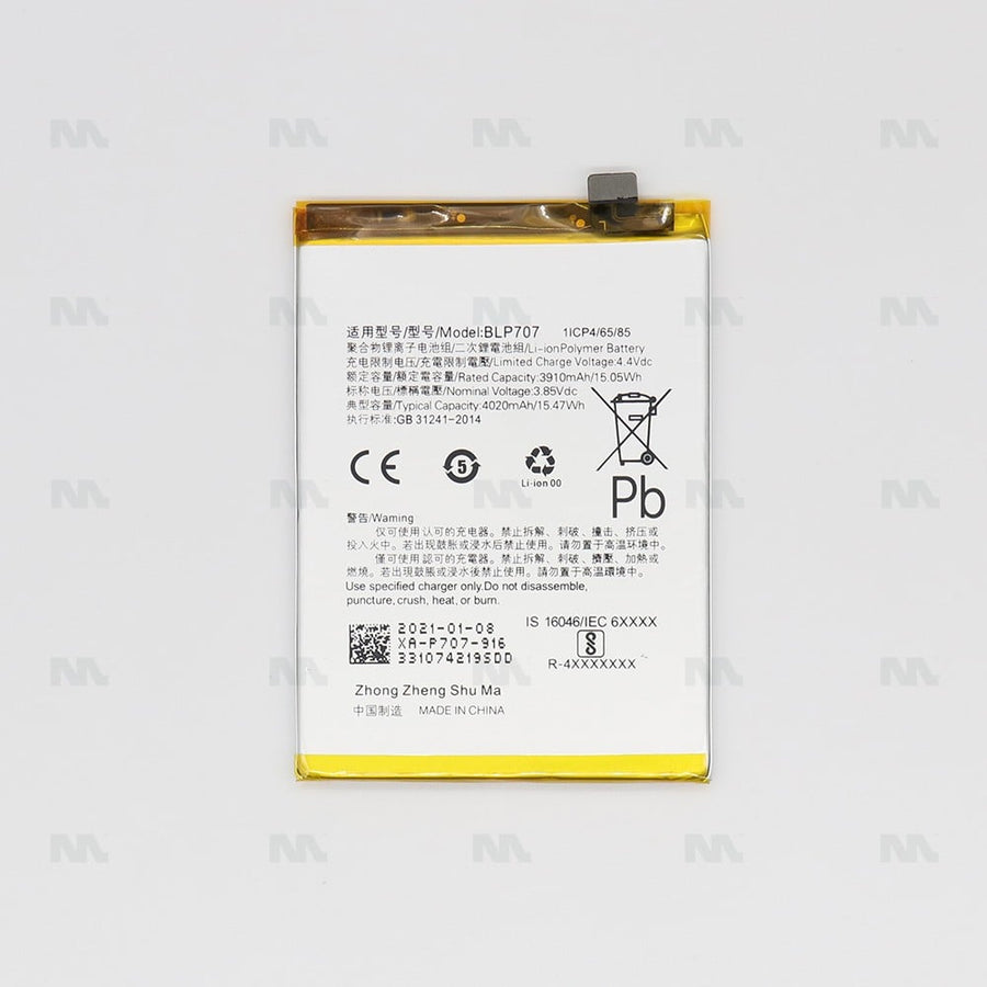 Batterie Oppo A9x, Oppo F11 (BLP707) - OEM