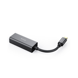 Câble adaptateur USB-C vers carte réseau 1000M RJ45 Gigabit sans disque dur – Gris