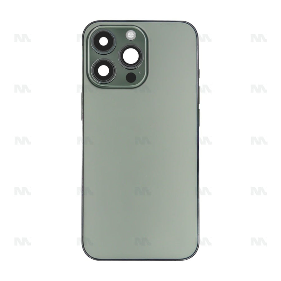 Boîtier pour Apple iPhone 13 Pro avec petites pièces, vert OEM