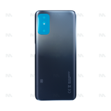 Vitre arrière pour Xiaomi Redmi Note 10 5G sans objectif, gris graphite, OEM