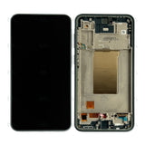 Chassis + Ecran Soft-OLED pour Samsung Galaxy A37 A376B - Vert Gris