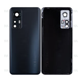Vitre arrière pour Xiaomi 12 avec objectif gris OEM