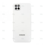Vitre arrière pour Samsung Galaxy A22 5G A226B avec objectif blanc Original