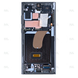 Chassis + Ecran Original Reconditionné + Vitre pour Samsung Galaxy S23 Ultra S918B - Crème