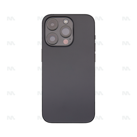 Boîtier avec petites pièces pour Apple iPhone 14 Pro Max - Noir - OEM