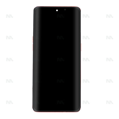 Chassis + Ecran Original OEM + Vitre pour Oppo Reno9 (PHM110) - Rouge