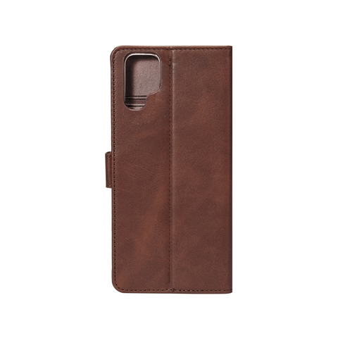 Bibliothèque Rixus pour Samsung Galaxy S23 Ultra Marron