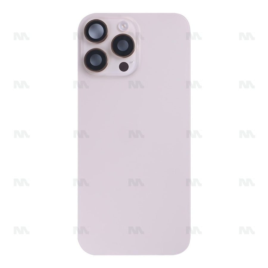Vitre Arrière avec NFC, cadre de caméra agrandi pour Apple iPhone 16 Pro – Titane naturel reconditionné