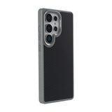 Coque Rixus Mag Carbon Compatible MagSafe pour Samsung Galaxy S26 Ultra - Gris Titane