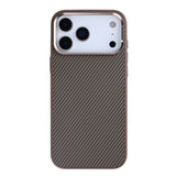 Coque Mag Carbon avec MagSafe pour Apple iPhone 17 Pro - Marron