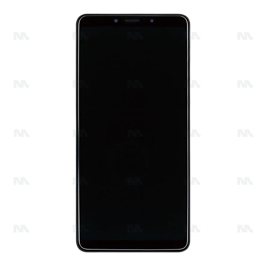 Chassis + Ecran Officiel Service Pack + Vitre pour Samsung Galaxy A9 / A9s A920F (2018) - Noir
