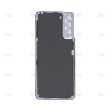 Vitre arrière pour Samsung Galaxy S21 Plus 5G G996B avec objectif Phantom Silver OEM