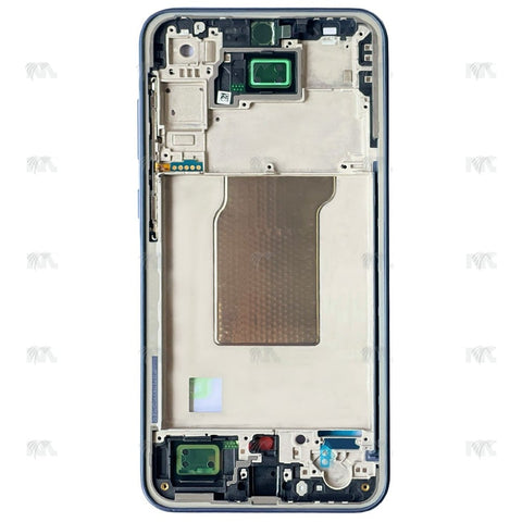 Cadre central bleu marine OEM pour Samsung Galaxy A35 A356B
