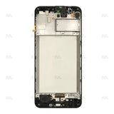 Chassis + Ecran Officiel Service Pack + Vitre pour Samsung Galaxy M31 M315F - Noir