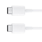 Câble de données Samsung EP-DX310JWEGEU USB-C vers USB-C 3A 1,8 m Blanc