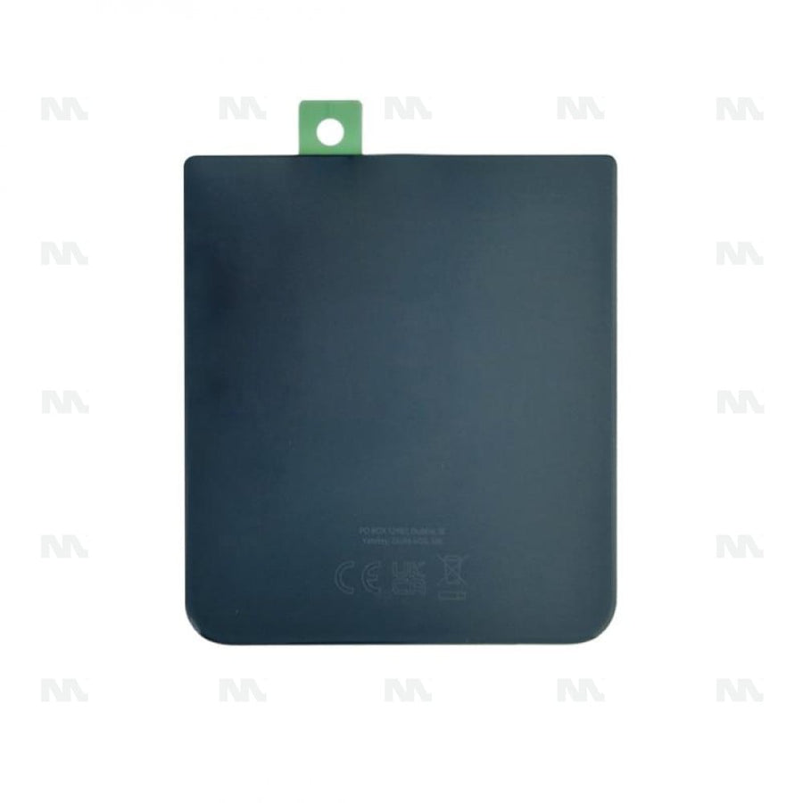 Vitre arrière inférieure verte Original pour Samsung Galaxy Z Flip3 F711B
