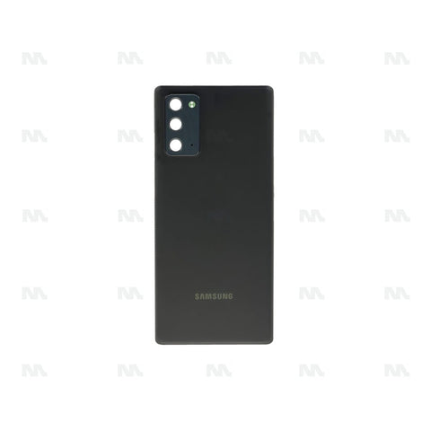 Vitre arrière pour Samsung Galaxy Note 20 N980F avec objectif Mystic Grey OEM