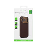 Coque de Protection Rixus ProShield pour Apple iPhone 15 Pro - Marron Foncé