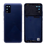 Vitre arrière pour Samsung Galaxy A02s A025F avec objectif bleu OEM