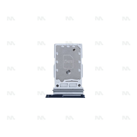 Support de carte SIM pour Samsung Galaxy S25 S931B, S25 Plus S936B – Bleu/Noir – OEM