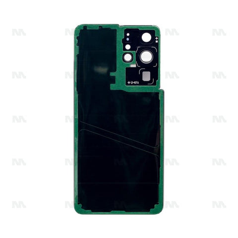 Vitre arrière pour Samsung Galaxy S21 Ultra G998B avec objectif Phantom Brown Original