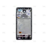 Chassis + Ecran Officiel Service Pack + Vitre pour Samsung Galaxy A72 A725F - Awesome Black