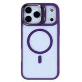 Coque Rixus Classic 03 Compatible MagSafe Pour Apple iPhone 17 Pro Max, 18 Pro Max Violet Foncé