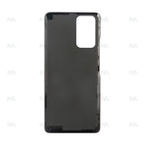 Vitre arrière pour Oppo A96 sans objectif, bleu coucher de soleil, OEM