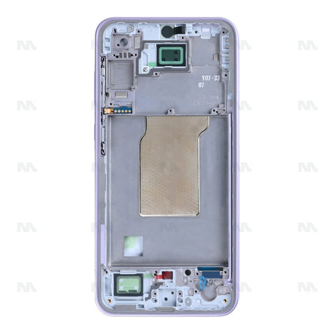 Cadre central violet lilas OEM pour Samsung Galaxy A35 A356B