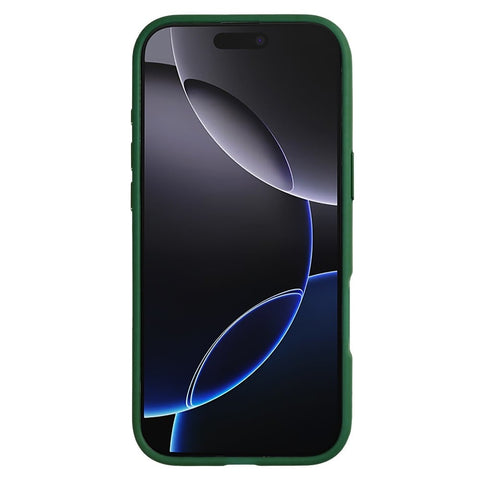 Étui Rixus Classic 03 avec MagSafe pour Apple iPhone 17 Air vert foncé