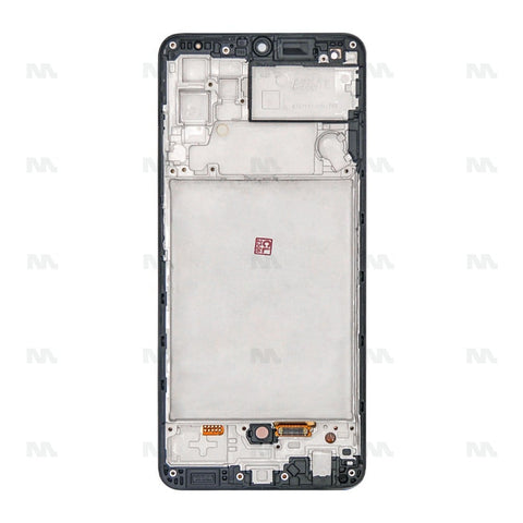 Chassis + Ecran OLED + Vitre pour Samsung Galaxy M32 M325F - Noir