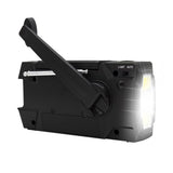 Radio AM/FM portable d'urgence à manivelle solaire 4000 mAh