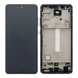 Chassis + Ecran Officiel Service Pack + Vitre pour Samsung Galaxy A52 A525F / A52 5G A526B Awesome Violet