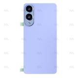 Vitre arrière pour Samsung Galaxy S25 Edge S937B avec lentille Titanium Icyblue OEM