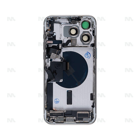 Boîtier avec petites pièces en titane blanc OEM pour Apple iPhone 15 Pro Max