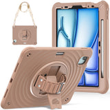 Étui antichoc Rixus RXTC08 pour Apple iPad Pro 11 pouces (2024) Latte
