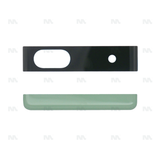 Vitre arrière pour Google Pixel 6a sans objectif vert sauge OEM