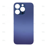Vitre Arrière sans NFC pour Apple iPhone 14 Pro, cadre d'appareil photo agrandi Violet foncé Compatible