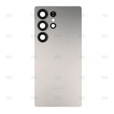Vitre arrière pour Samsung Galaxy S25 Ultra S938B avec objectif gris titane Original