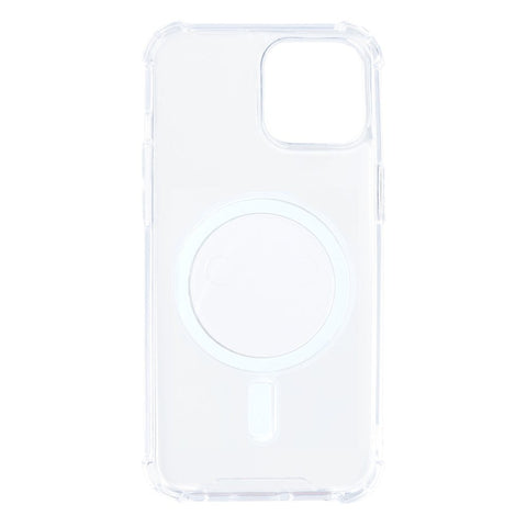 Coque Anti-Choc Rixus Compatible MagSafe pour Apple iPhone 13 Mini - Transparente