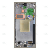 Chassis + Ecran LCD + Vitre pour Samsung Galaxy S24 Ultra S928 Pre Assembled - Titanium Grey