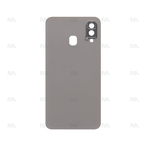 Vitre arrière pour Samsung Galaxy A40 A405F avec objectif blanc OEM