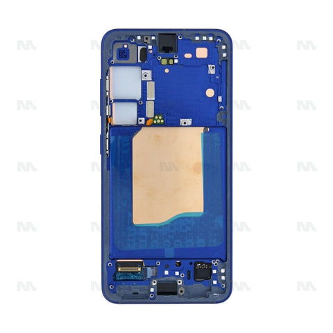 Chassis + Ecran Officiel Service Pack + Vitre pour Samsung Galaxy S25 S931B - Bleu Marine