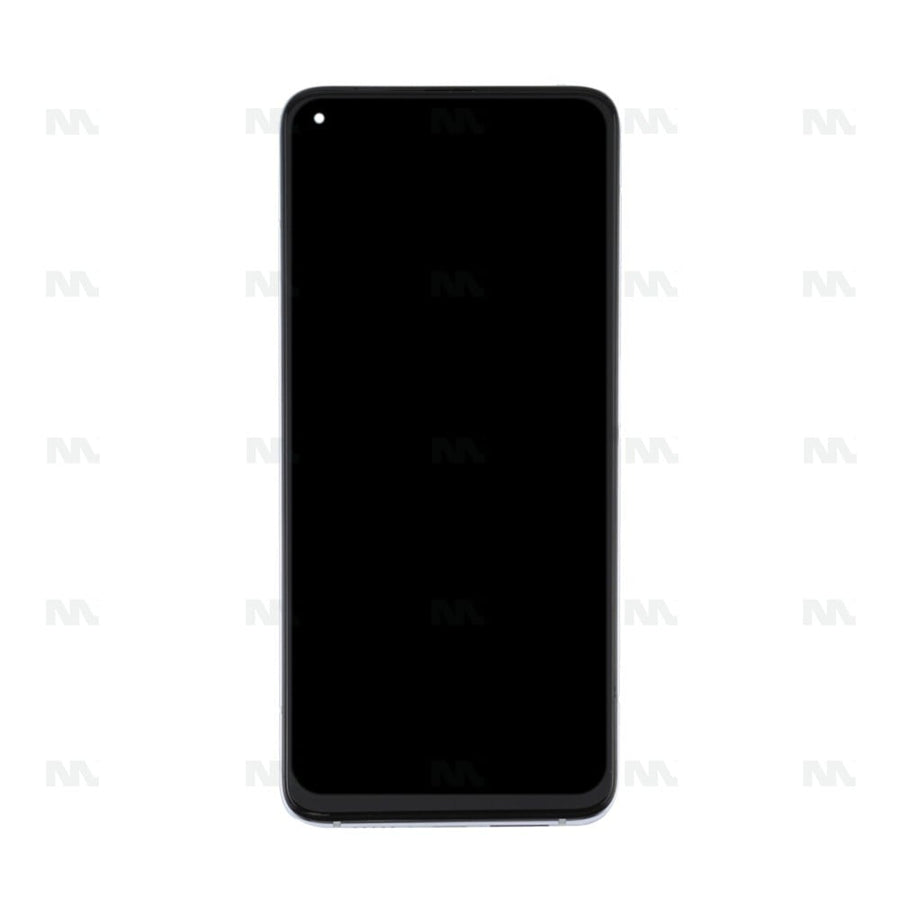 Chassis + Ecran Original OEM + Vitre pour Xiaomi Mi 10T 5G / Mi 10T Pro 5G - Argent